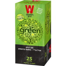 Earl Grey Green Tea Wissotzky 25 bags*1.5 gr